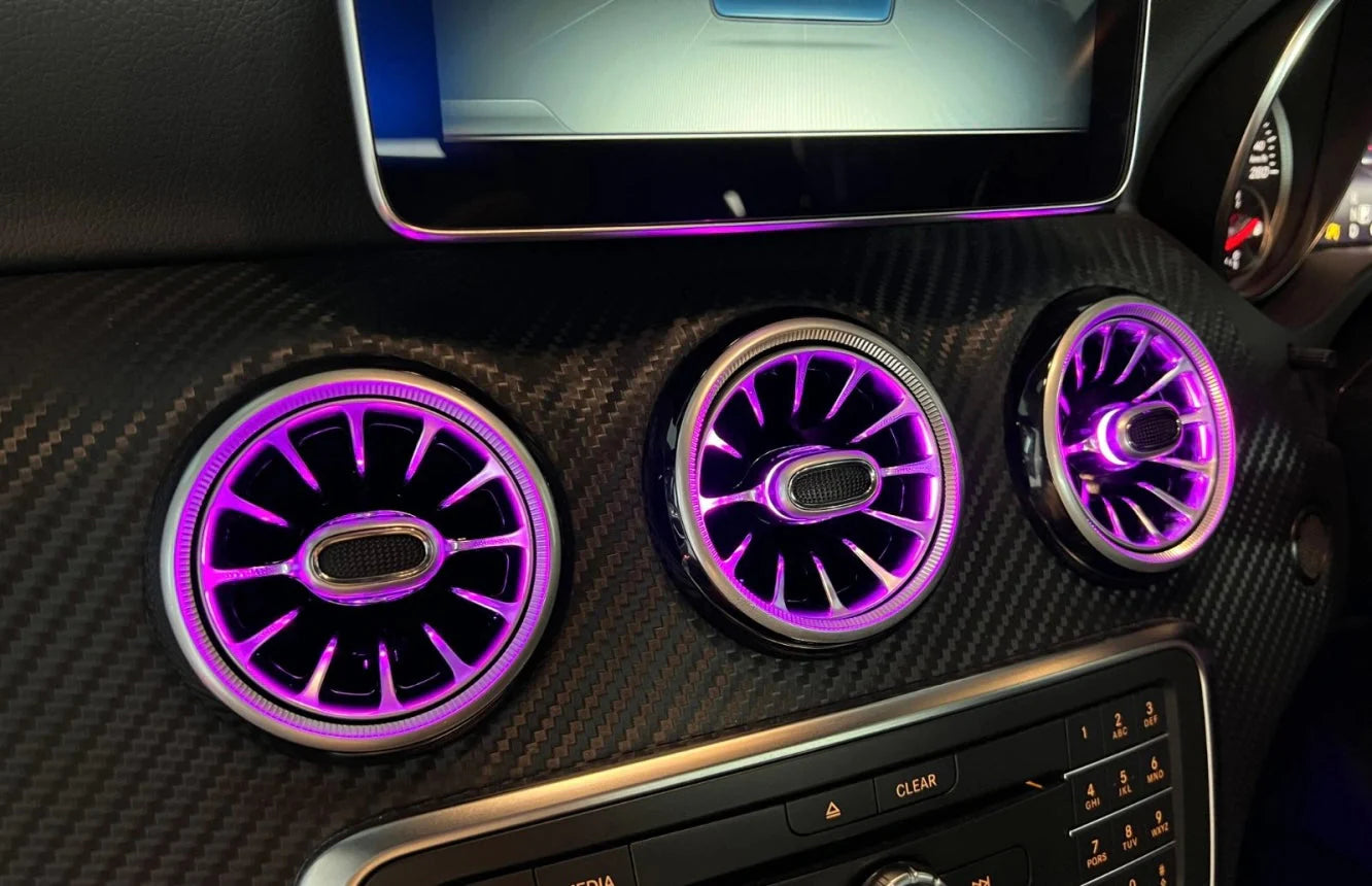 grile ventilatie guri aerisire aerisitoare aeratowre mercedes benz a class cla w176 w117