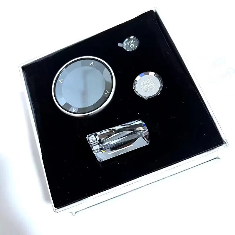 Set schimbator joystick Swarovski Crystal Cristal compatibil cu Bmw i3 eDrive 40 L i4 iX3 iX4 X7 seria 2 3 4 3 G20 G22 G23 G26 G01 G05 G06 G07 F44 