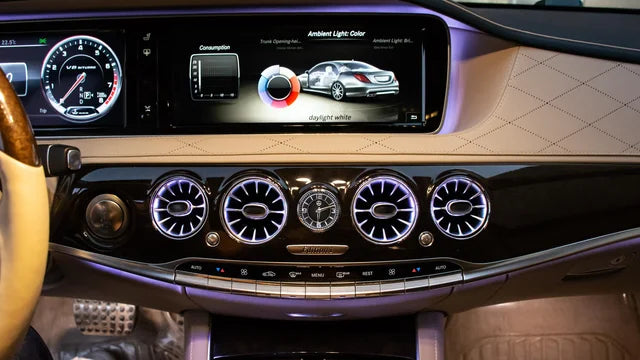 grile ventilatie guri aerisire aerisitoare aeratowre mercedes benze s class w222