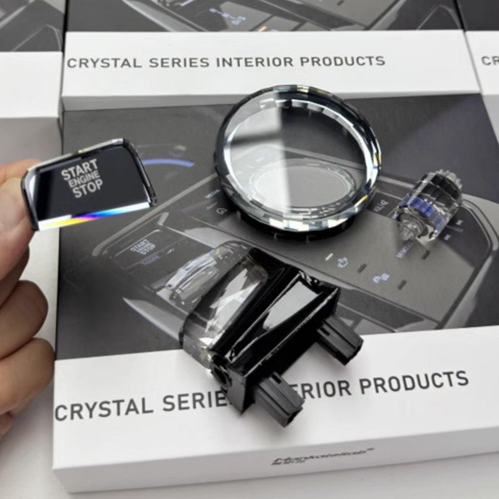 Set pachet schimbator crystal cristal Swarovski Bmw Seria 5 7 X3 i5 i7 ix i20 G60 G61 G70 G45