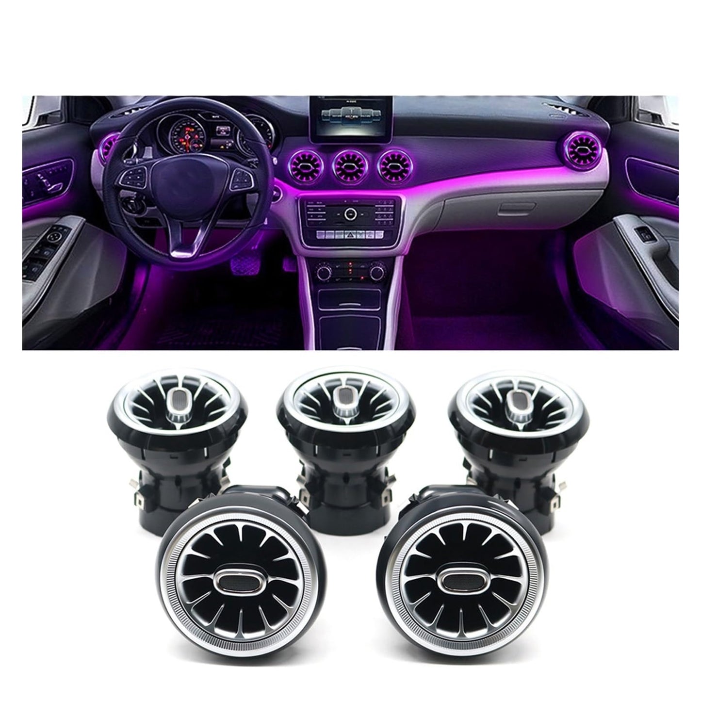 grile ventilatie guri aerisire aerisitoare aeratowre mercedes benz a class cla w176 w117