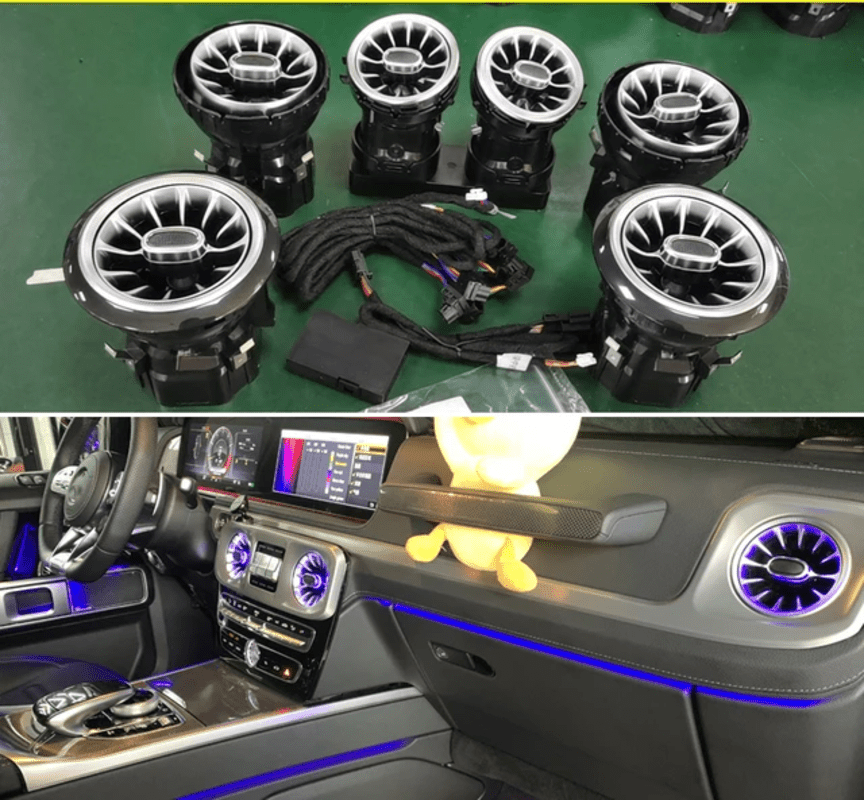 grile ventilatie guri aerisire aerisitoare aeratowre mercedes benze g class w464