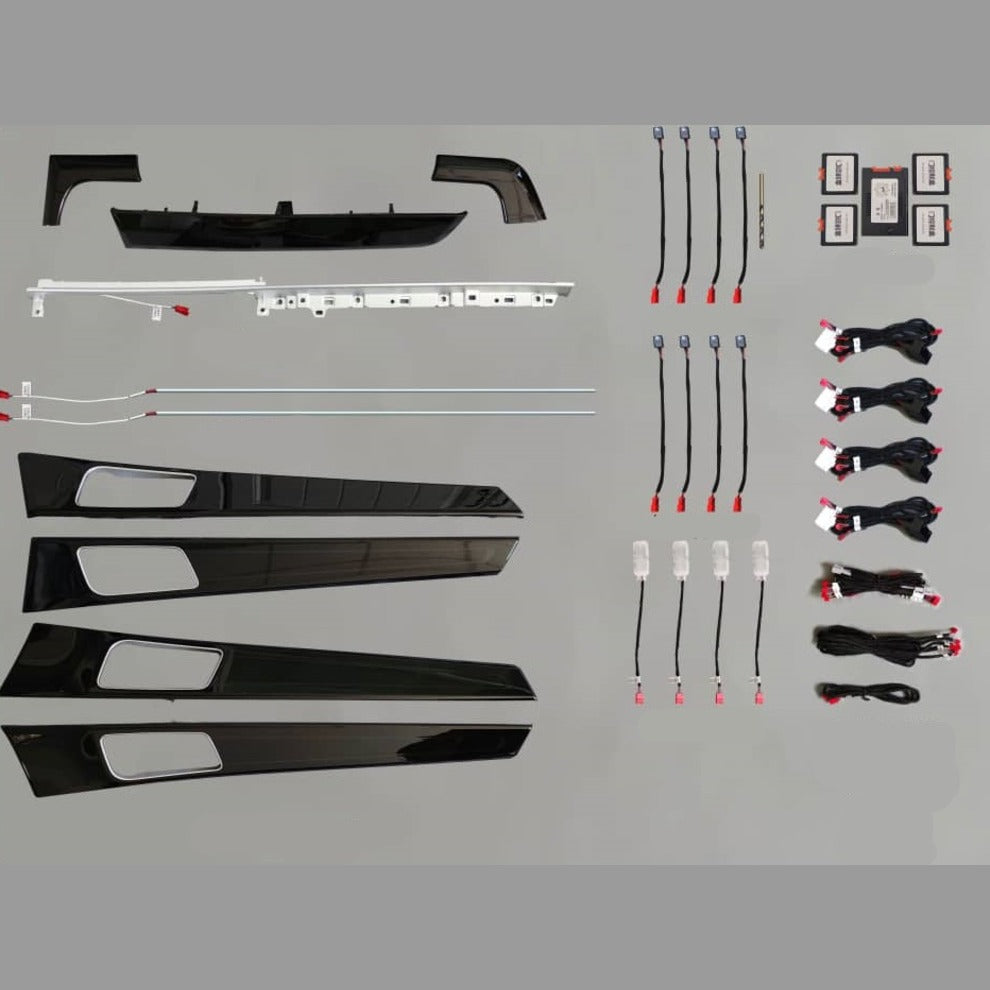 lumini ambientale Porsche panamera ornamente usi trimuri benzi led 