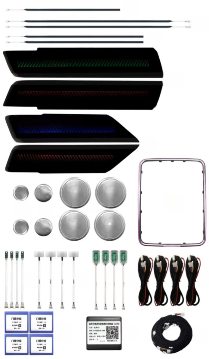 lumini ambientale land range rover ambiental lumini banda led rgb symphony
