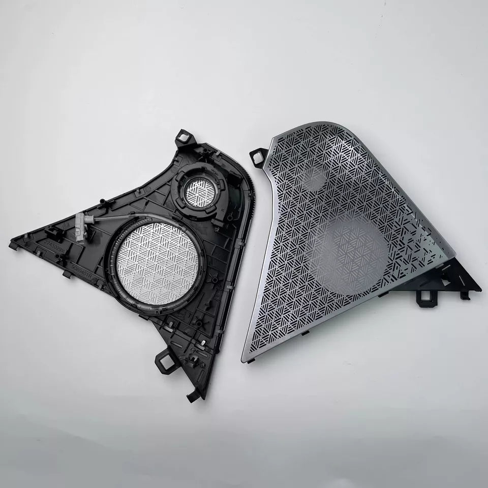 capace boxe bmw g70 seria 7 2022 2023 2024 lumini ambientale bowers wilkins ambient light speaker cover 