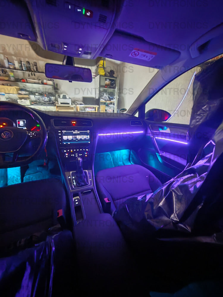 Kit set lumini ambientale universal premium RGB / SYMPHONY compatibil cu Audi, Bmw ,Mercedes-Benz, Vw, Kia, Hyundai, Porsche, KGM , Mazda, Skoda, Seat etc.