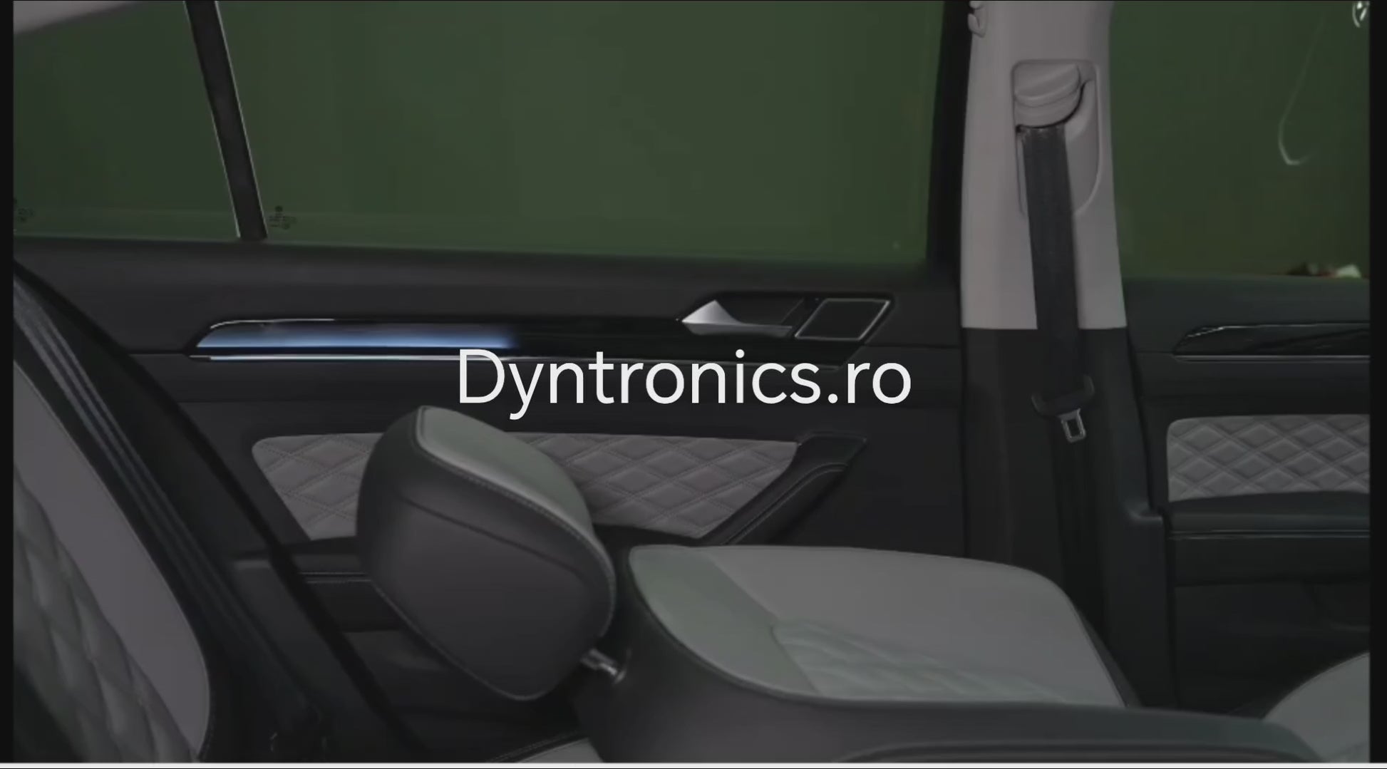 Set kit lumini ambientale cu trimuri dedicate control din navigatie compatibile cu VW Passat b8 / Arteon