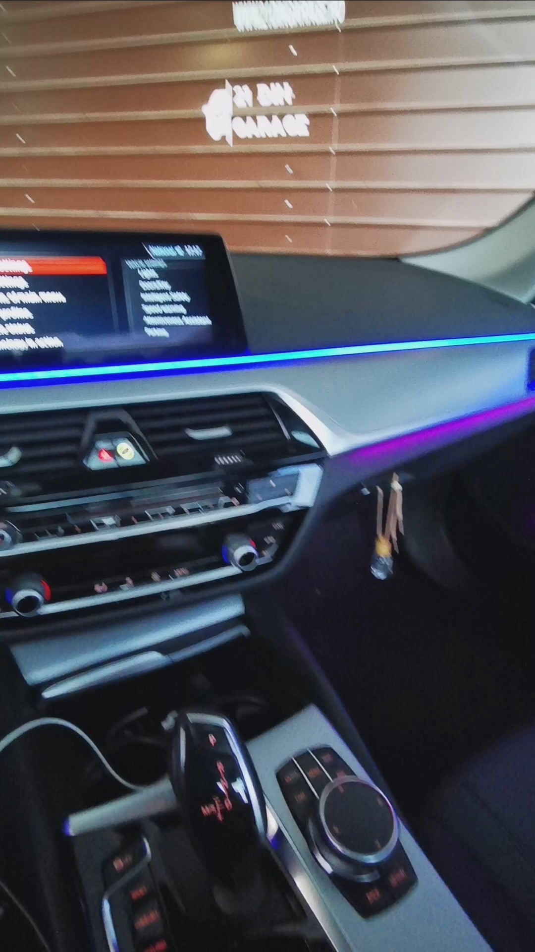 Kit Lumini Ambientale Dedicat Compatibil Cu Bmw Seria 5 G30 G31 Control Din Navigatie banda led benzi led auto lumini interior 