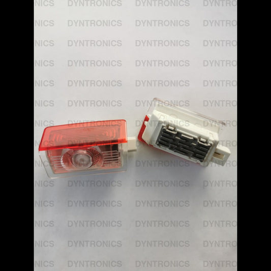 Set 2 Lampi Usa Proiectoare Led Logo Holograma Compatibile Cu Mercedes-Benz - Calitate Oe Accesorii lmapa usa originale original emblema sigla C E CLASS GLC GLE GLS 