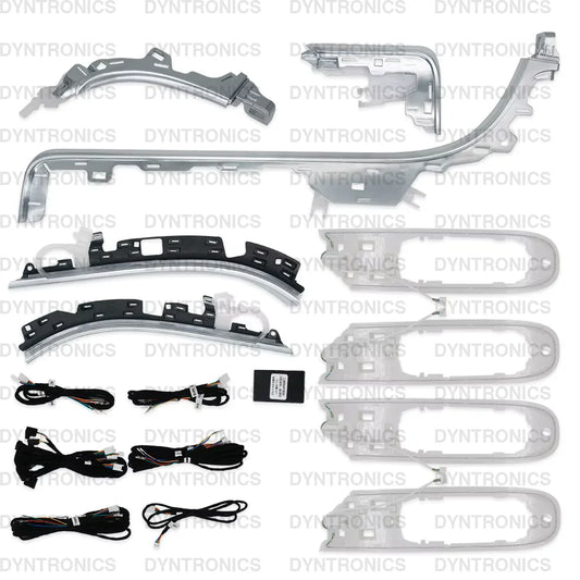 Set lumini ambientale dedicat consola/bord/usi extins compatibil cu Mercedes-Benz C-CLASS W206 GLC X254